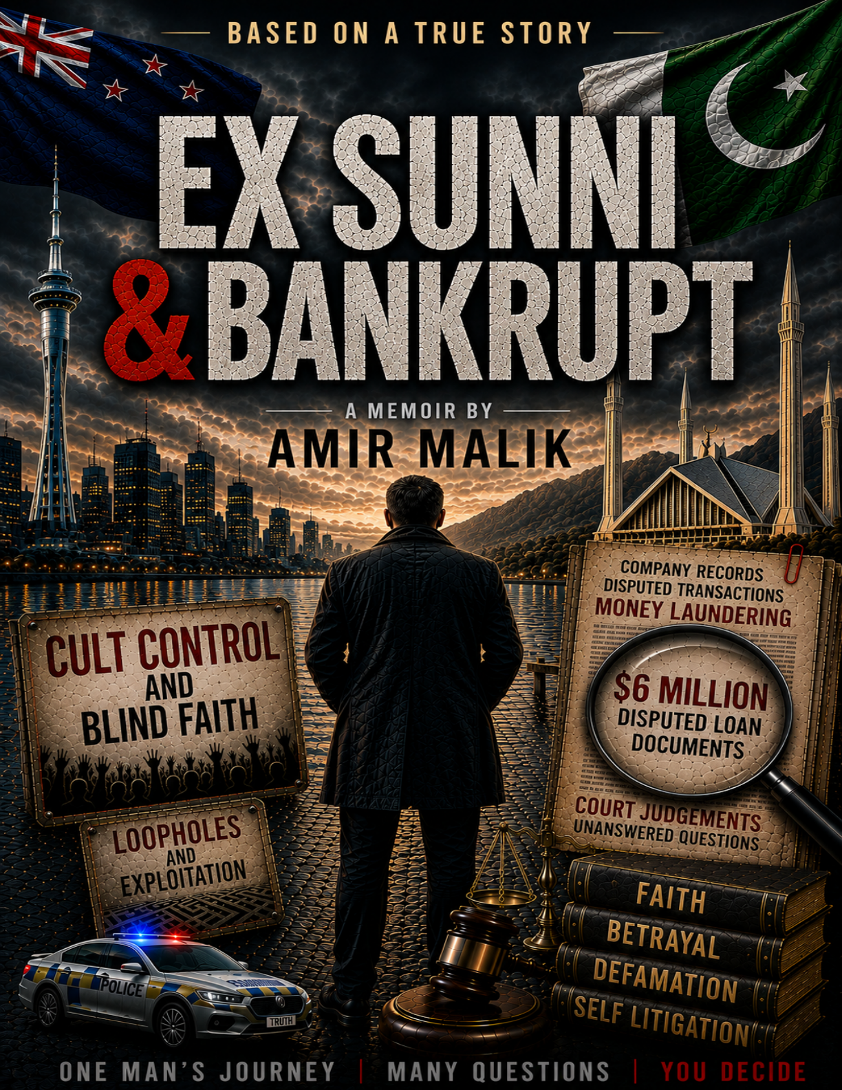 Original cover of EX SUNNI & BANKRUPT
